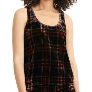 J. Crew Velvet Tank Top